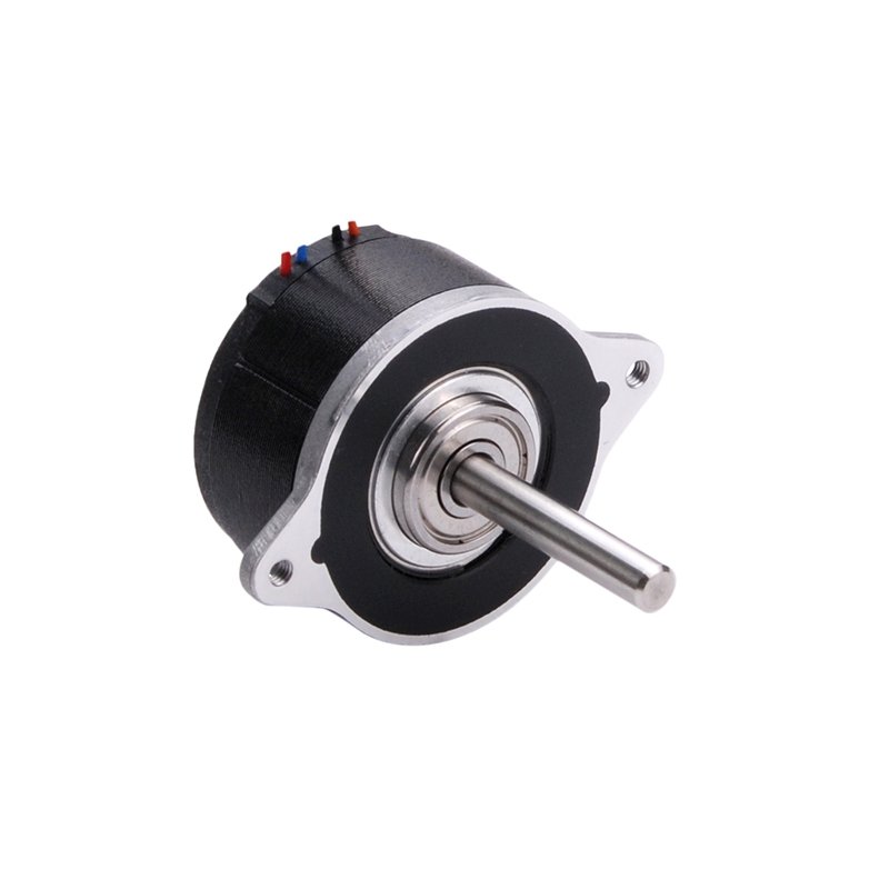 Injection-molded hybrid stepper motor