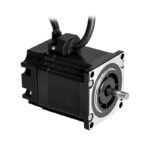 Hybrid stepper motor with encoder