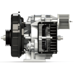 Belt Power Frequency Air End 3.7KW - Hejun oil free scroll air compressor